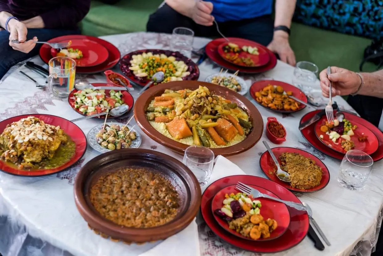 Moroccan Tagine at pro surf  camp morocco